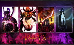 Dota X v1.4(附隐藏英雄密码)